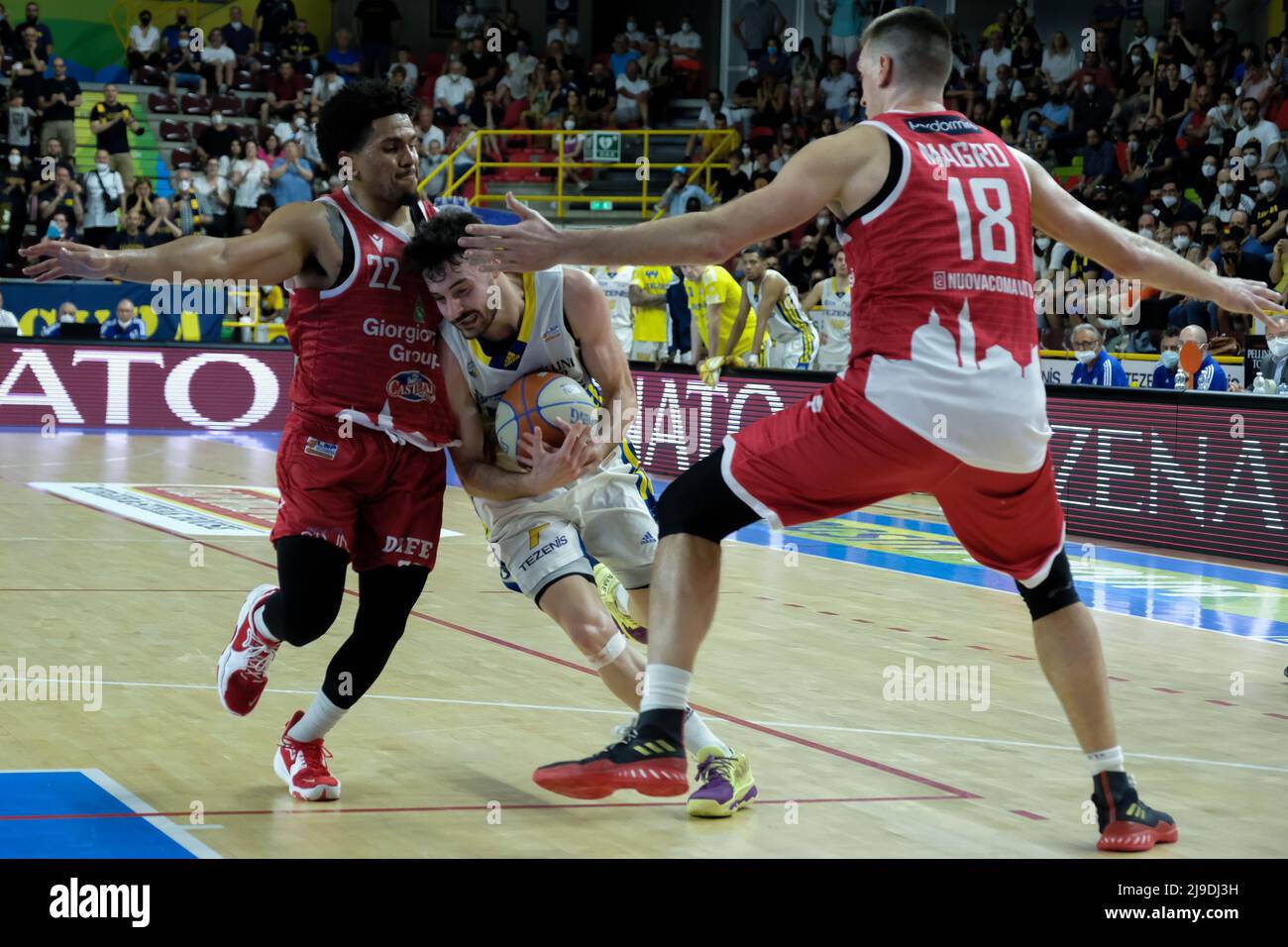 Verona, Italy. 22 May 2022 A2 Italian Basketball championship