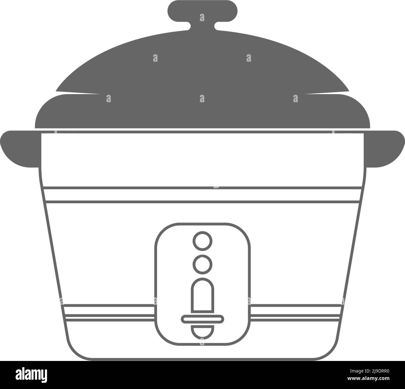 Rice cooker icon flat design illustration template vector Stock Vector ...
