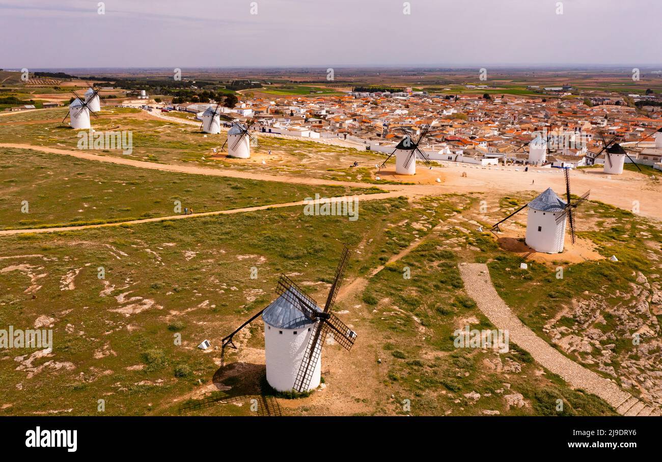 Campo criptana street hi-res stock photography and images - Alamy