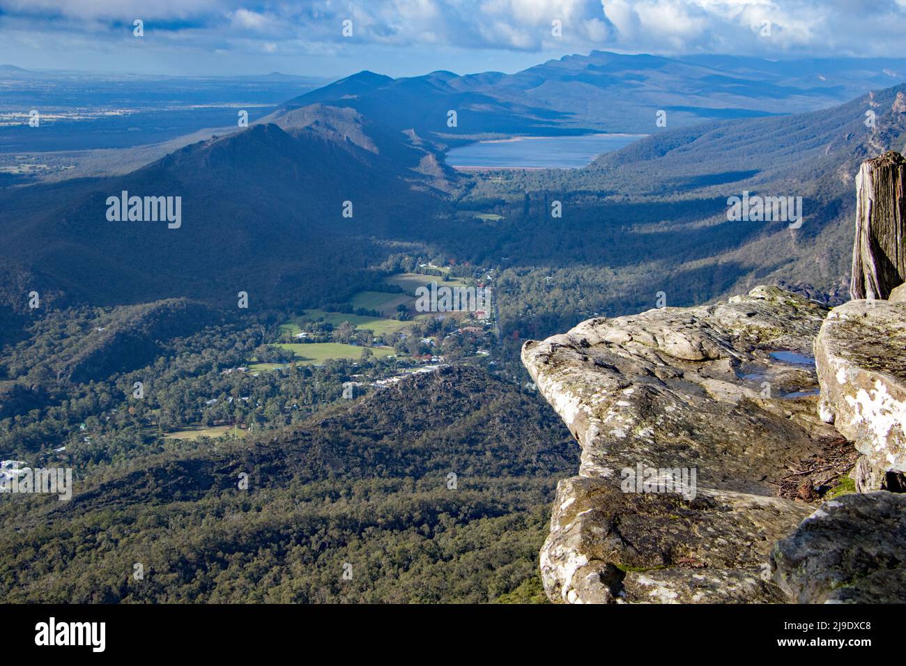Autumn in the Grampians national park and Halls Gap Stock Photo Alamy