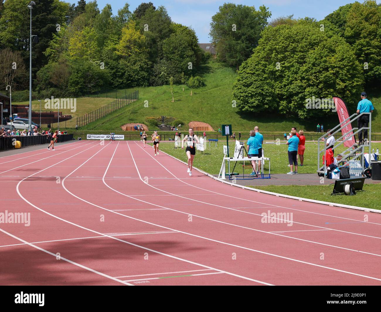 UK Athletics track racing venue The Mary Peters Track, Belfast