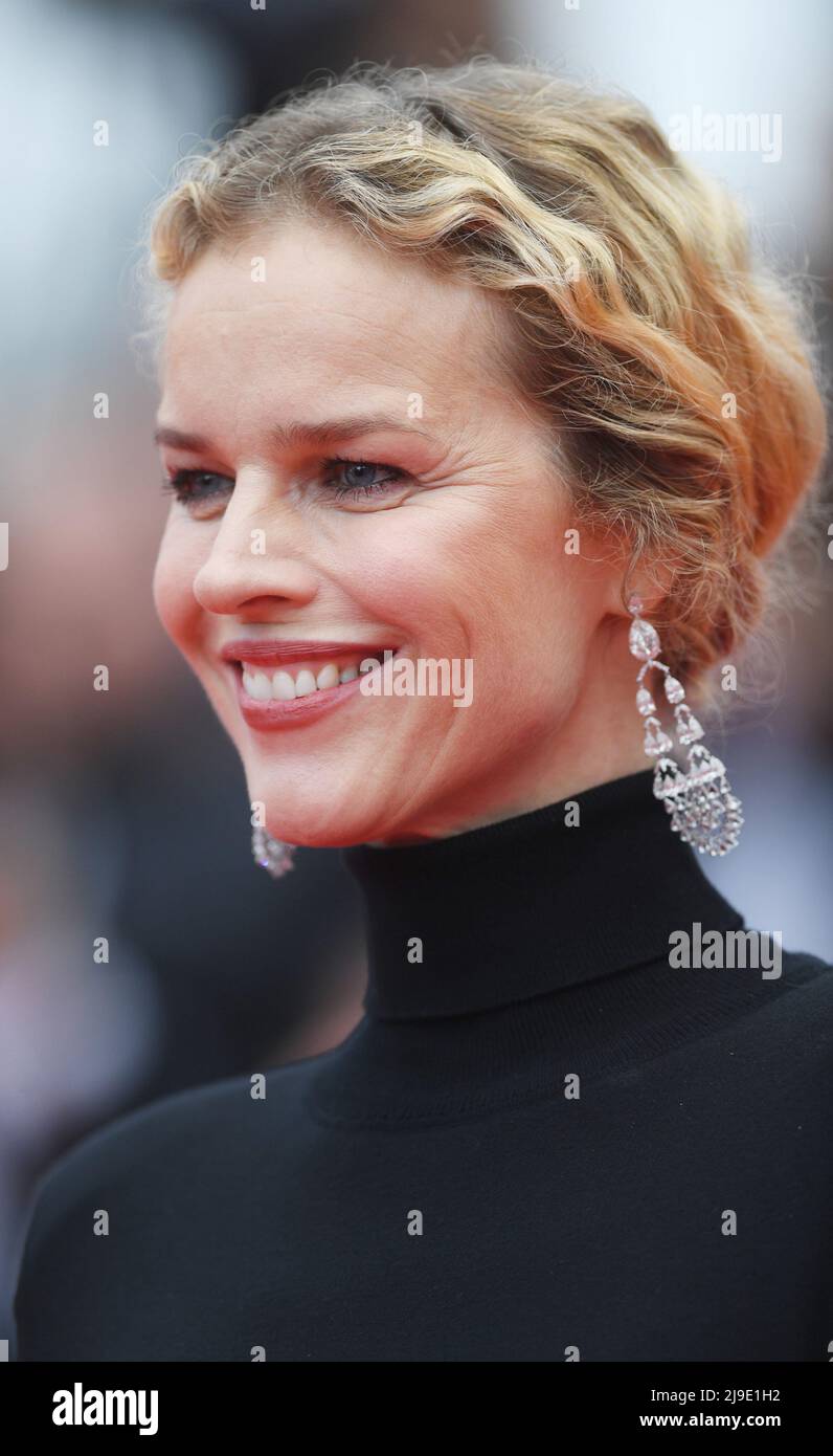 Cannes, France. 22nd May, 2022. Czech model Eva Herzigova attends the