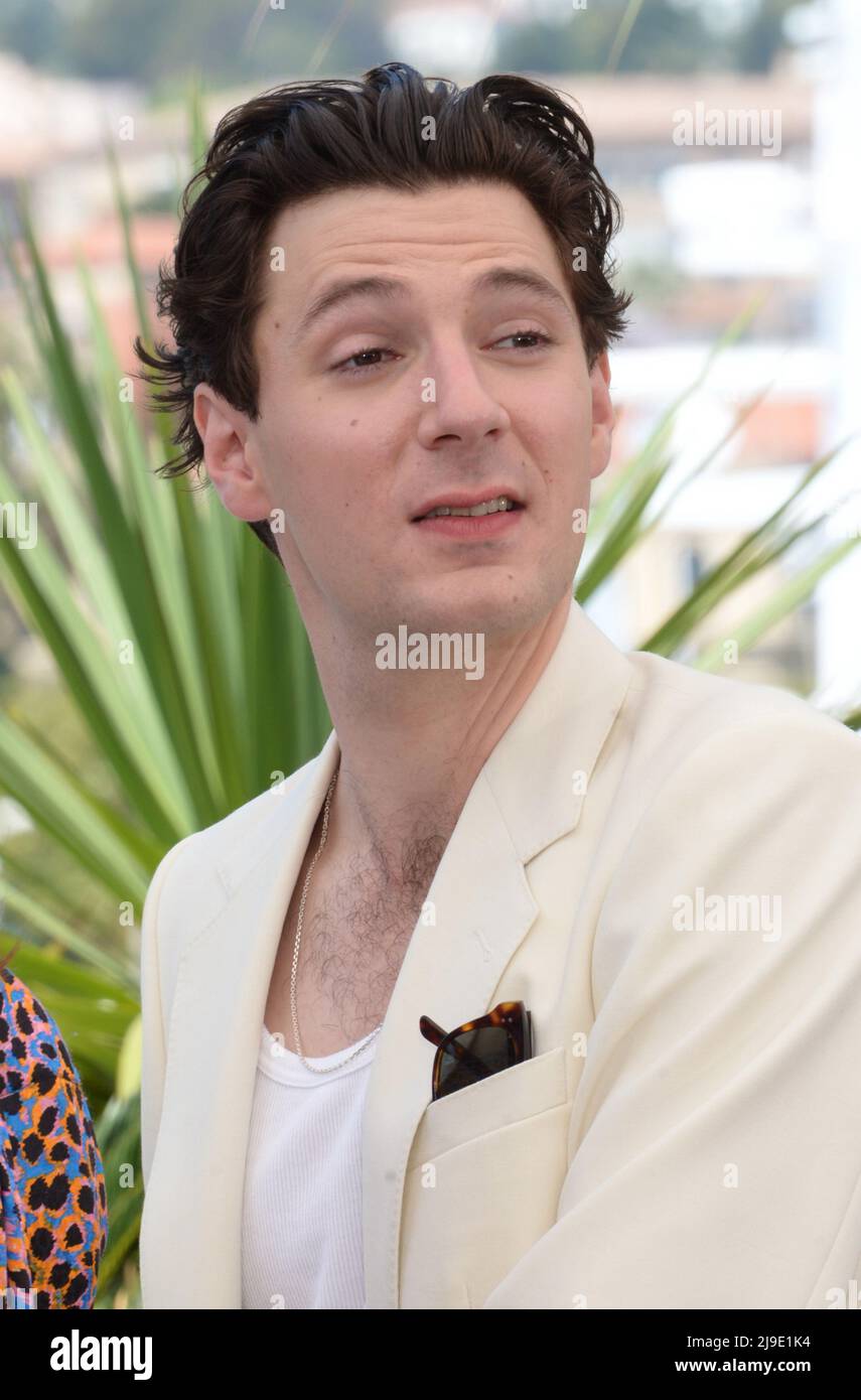 May 21, 2022, CANNES, France: CANNES, FRANCE - MAY 21: Vincent Lacoste  attends the photocall for ''Smoking Causes Coughing (Fumer Fait Tousser)''  during the 75th annual Cannes film festival at Palais des