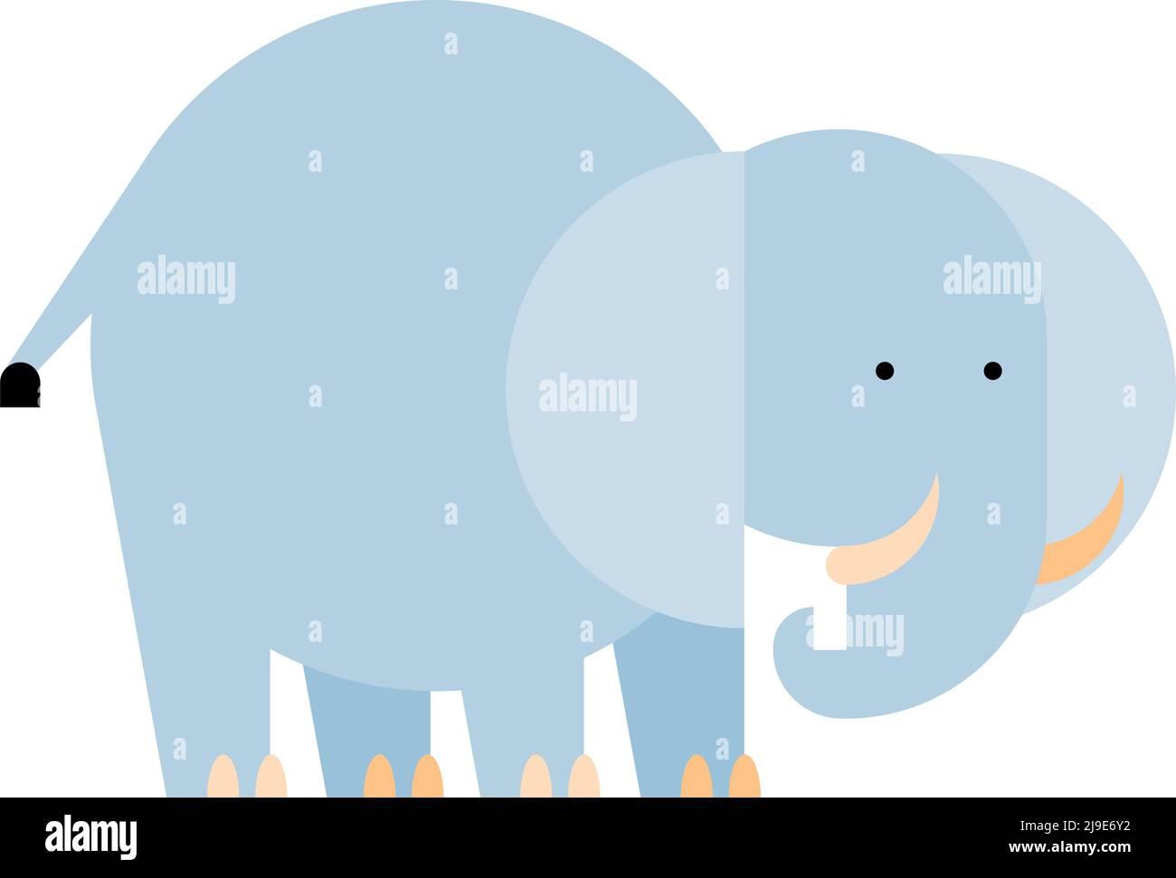 elephant basic forms style icon Stock Vector Image & Art - Alamy