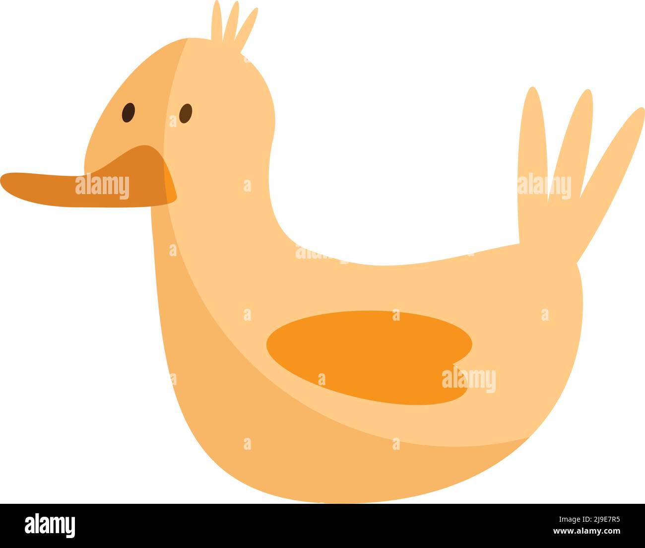cute duck bird isolated icon Stock Vector Image & Art - Alamy