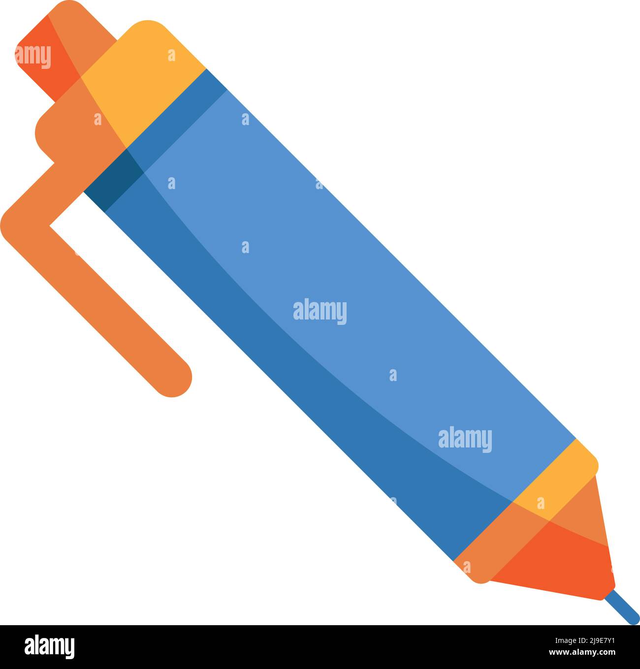 pen school supply isolated icon Stock Vector Image & Art - Alamy