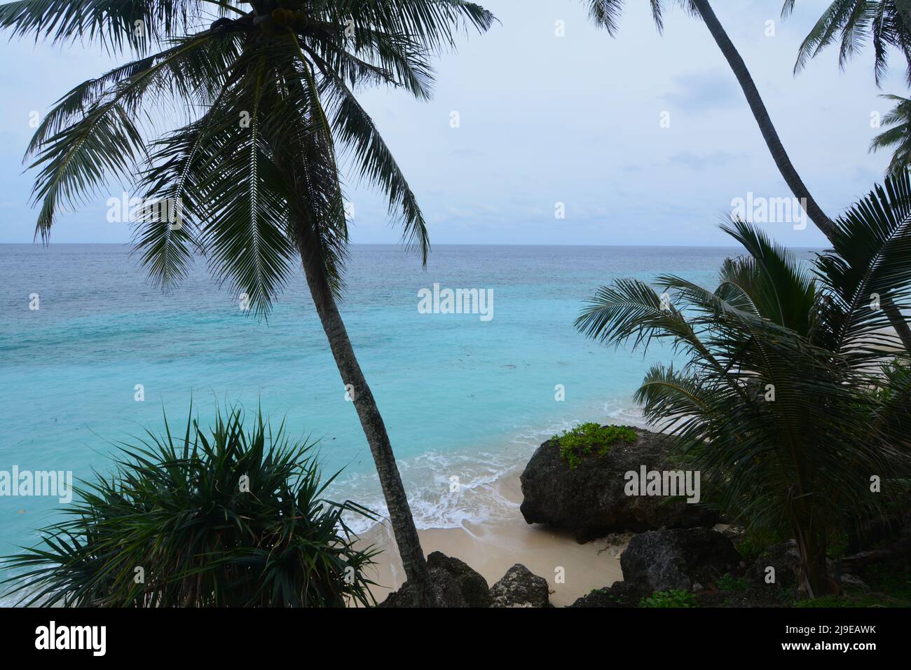 pantai tropis indonesia Stock Photo
