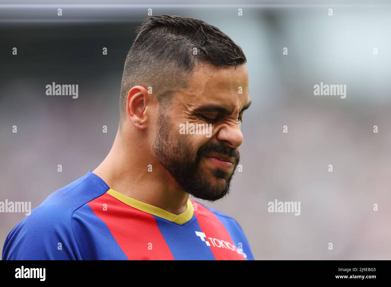 Diego Oliveira (FC Tokyo),  MAY 21, 2022 - Football / Soccer :  2022 J1 League match  between FC Tokyo - Kashiwa Reysol  at Ajinomoto Stadium, Tokyo, Japan.  (Photo by YUTAKA/AFLO SPORT) Stock Photo