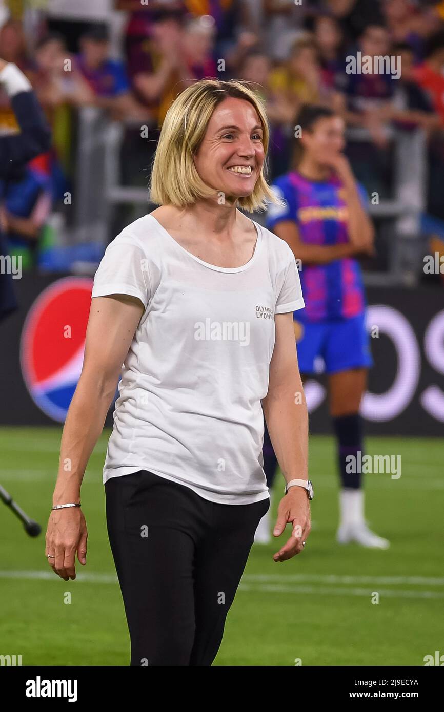 Sonia Bompastor Coach (Olympique Lyonnais) . during the Uefa "Women s