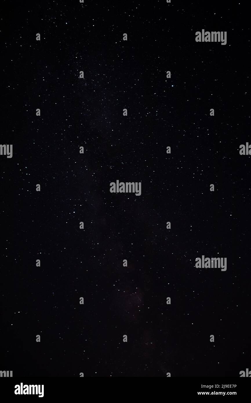 Starry sky with Milky Way Stock Photo - Alamy