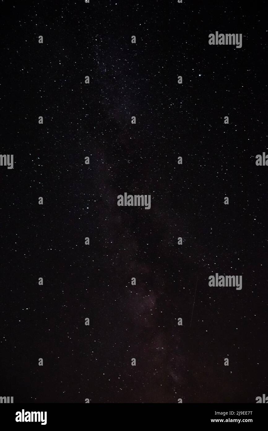 Starry sky with Milky Way Stock Photo - Alamy