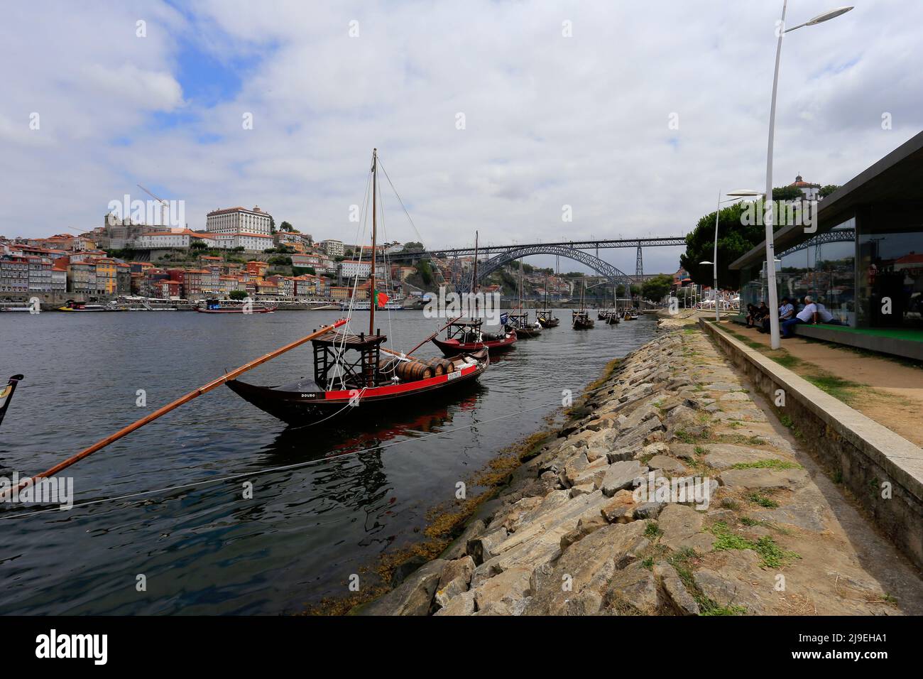 River in Porto Stock Photo