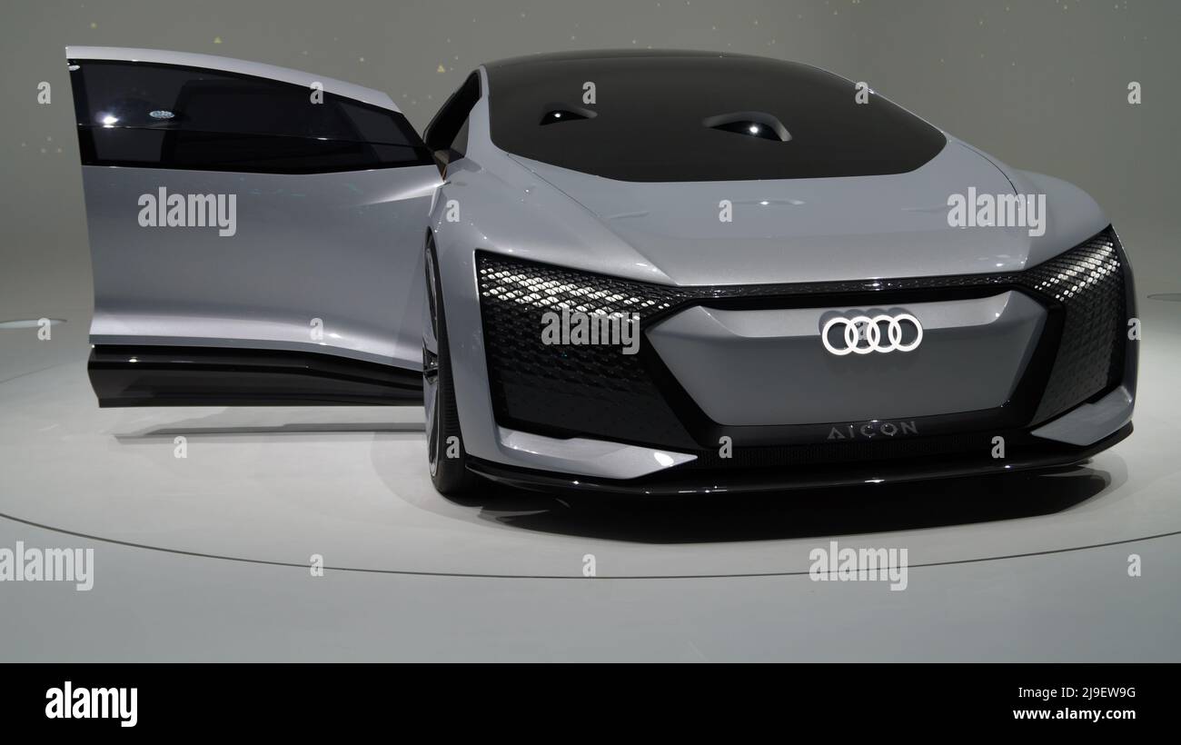 A Concept car from Audi Stock Photo - Alamy