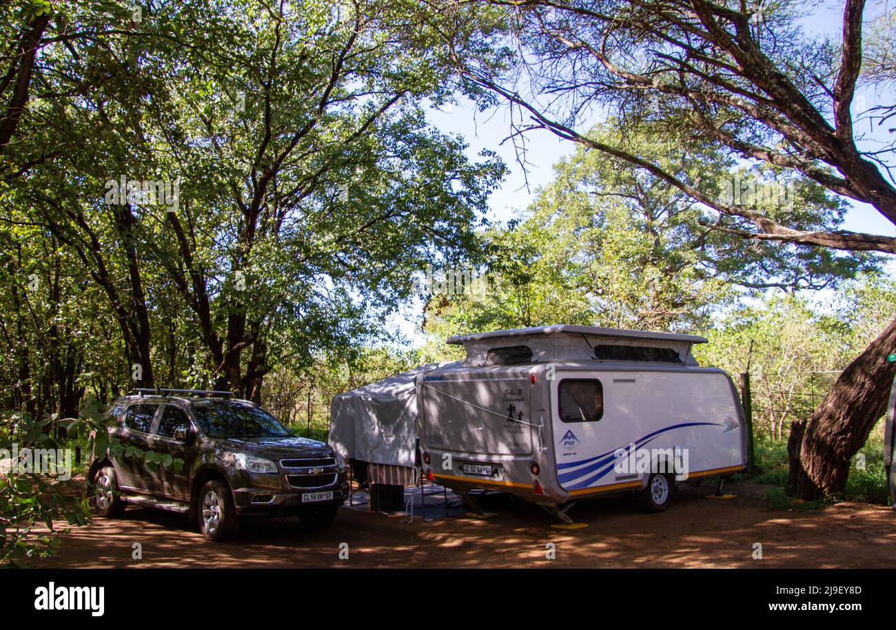 Kruger National Park, South Africa caravan and camp is a popular