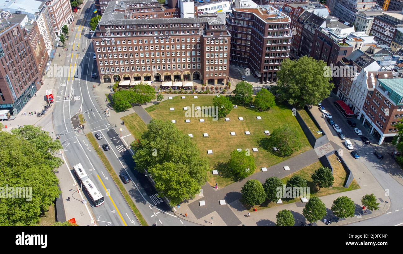 Domplatz, State Park, Hamburg, Germany Stock Photo - Alamy