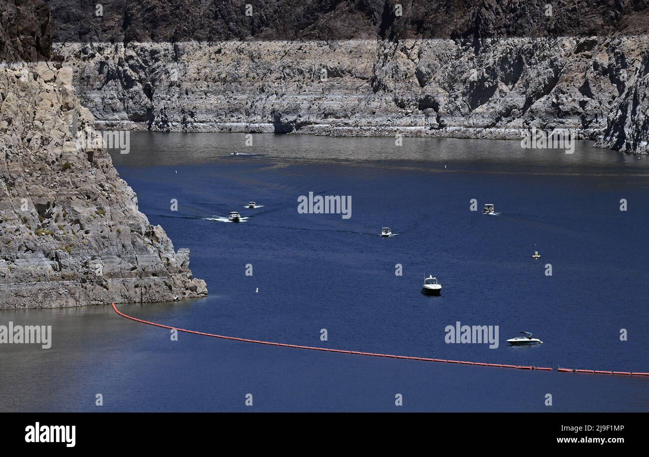 Las Vegas, United States. 23rd May, 2022. The growing "bathtub ring