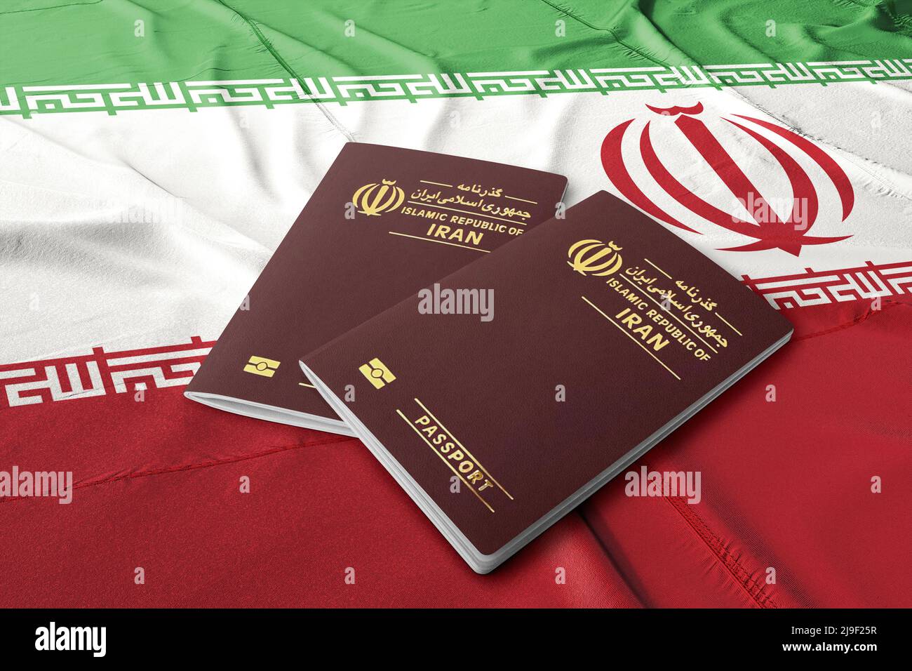 Iranian passport on its flag ,Iranian passports, also known as Persian