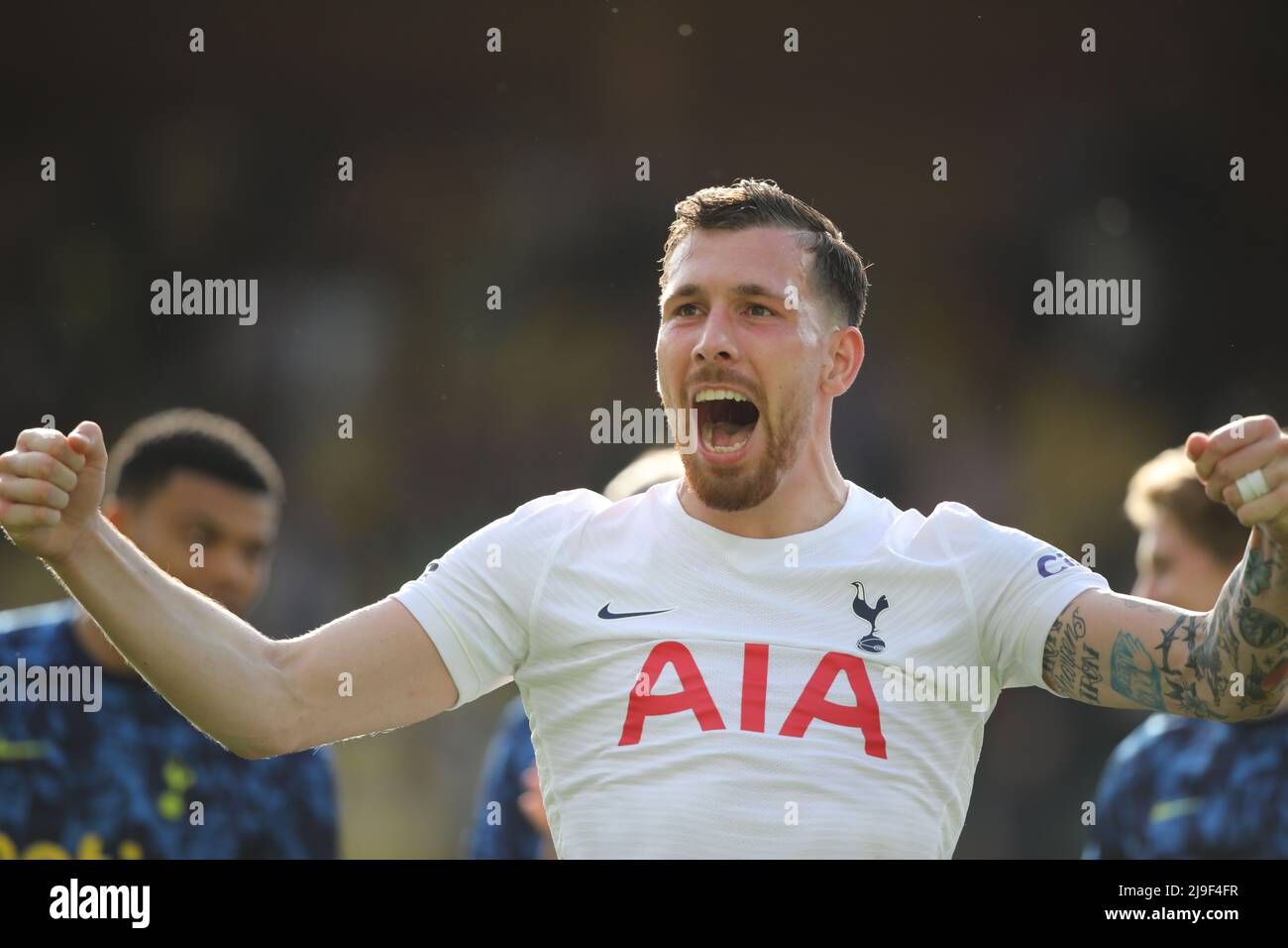 PIERRE-EMILE HOJBJERG, TOTTENHAM HOTSPUR FC, 2022 Stock Photo - Alamy