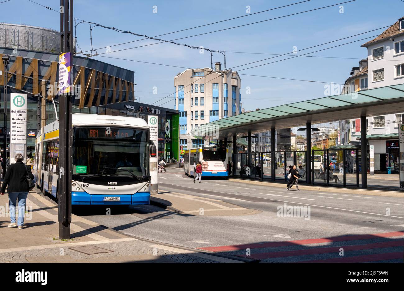 Deutschland, NRW, Solingen, Graf Wilhelm Platz Stock Photo Alamy