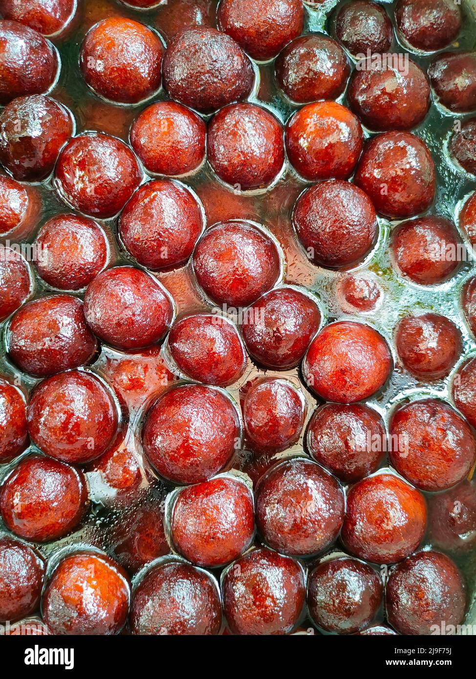 Indian Desserts Gulab Jamun Stock Photo Alamy