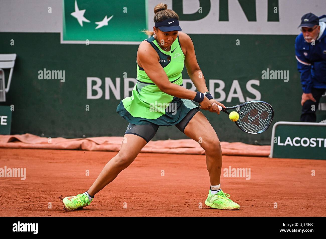 Naomi OSAKA of Japan during the Day two of Roland-Garros 2022, French Open  2022, Grand