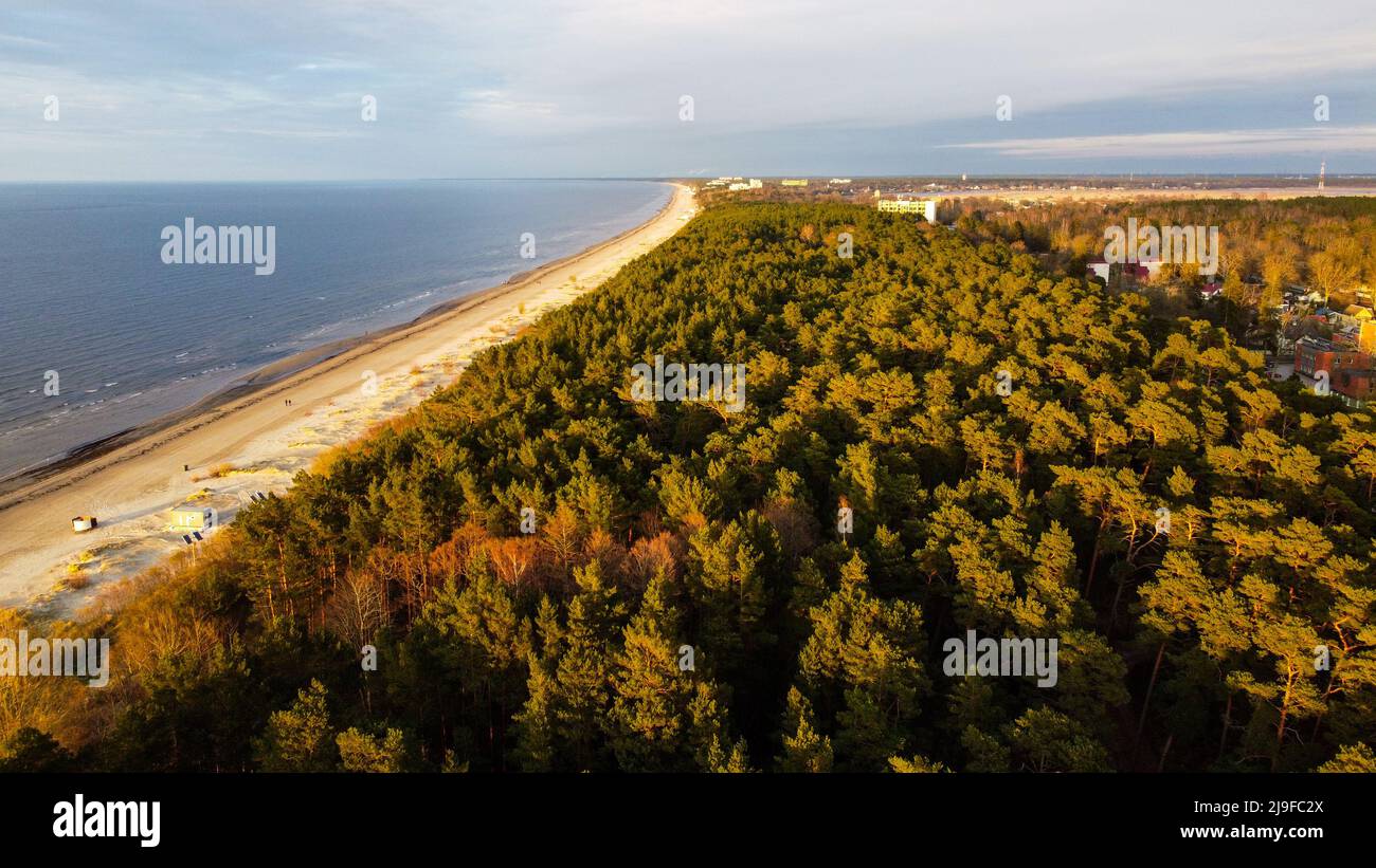 Latvia, Jurmala 2022. Drone aerial photo Stock Photo - Alamy