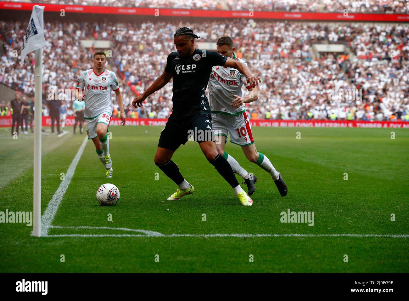 LONDON, ENGLAND MAY 22 Chris Bush of Bromley during The Buildbase FA Trophy Final 2021/2022