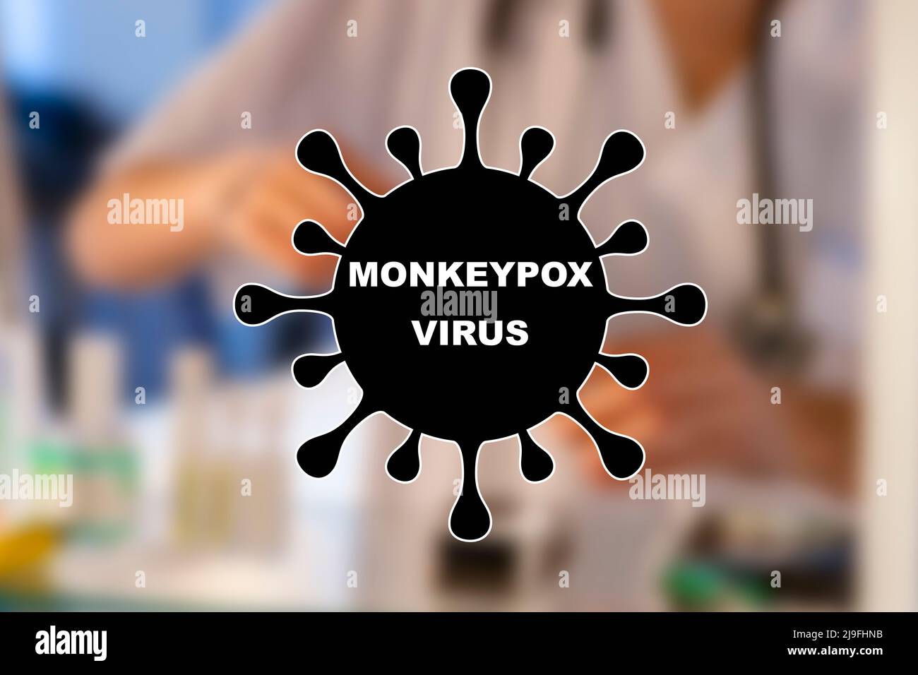 Mpox. Clade 1b. Monkeypox. Monkeypox blisters on arm. Virus, epidemic