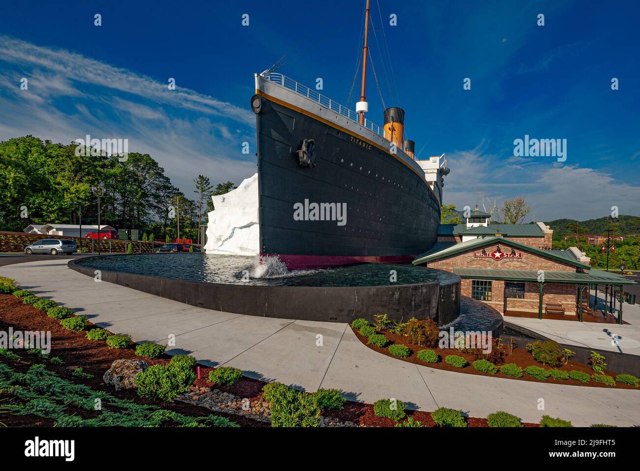 The Titanic Museum in Pigeon Forge Tenn.USA Stock Photo
