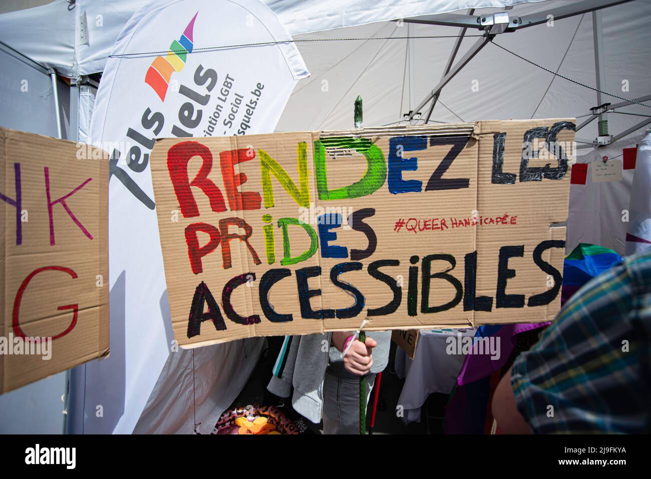 Belgian Pride Brussels 2022 Stock Photo