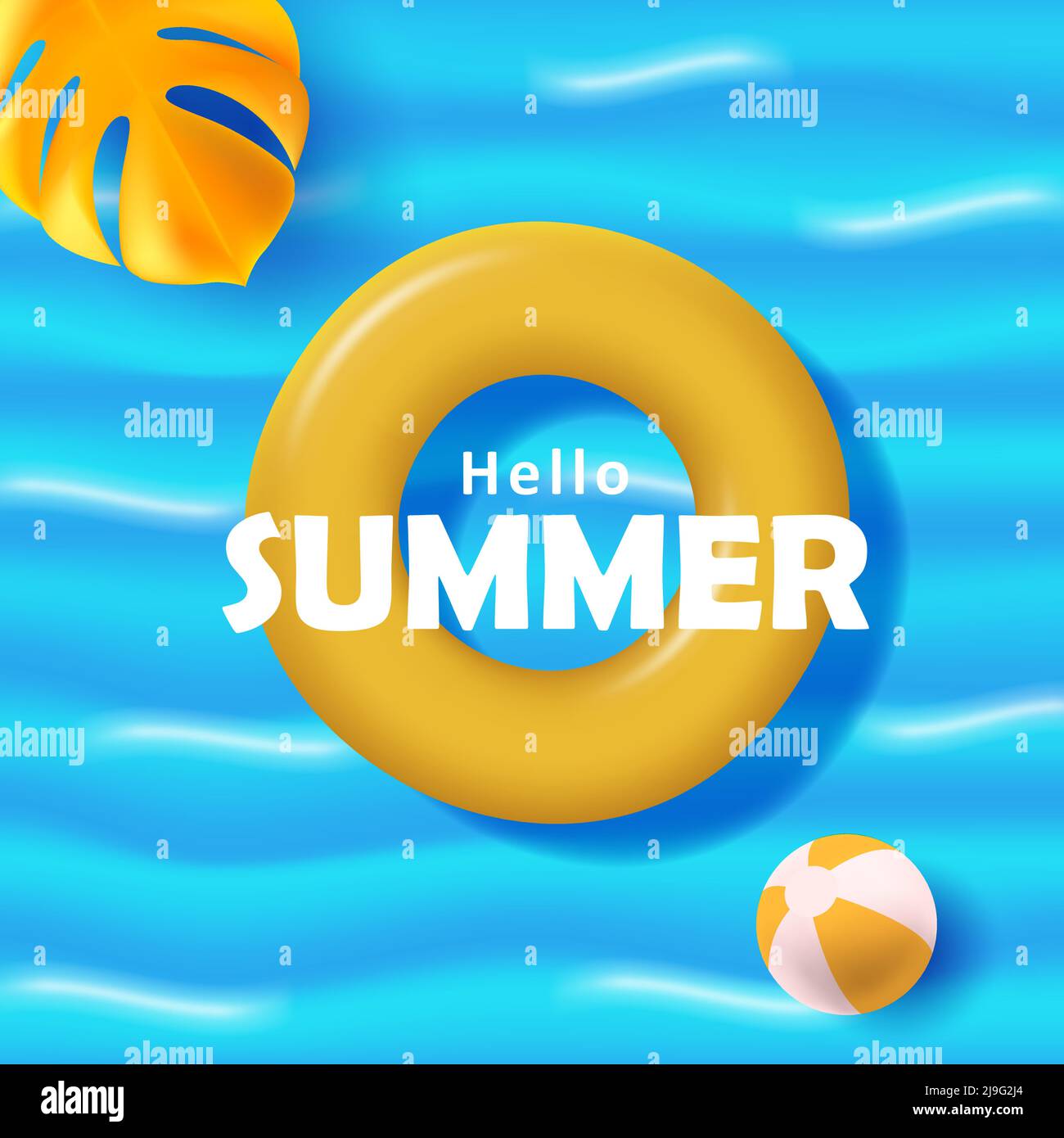 Above the swimming pool Stock Vector Images - Alamy