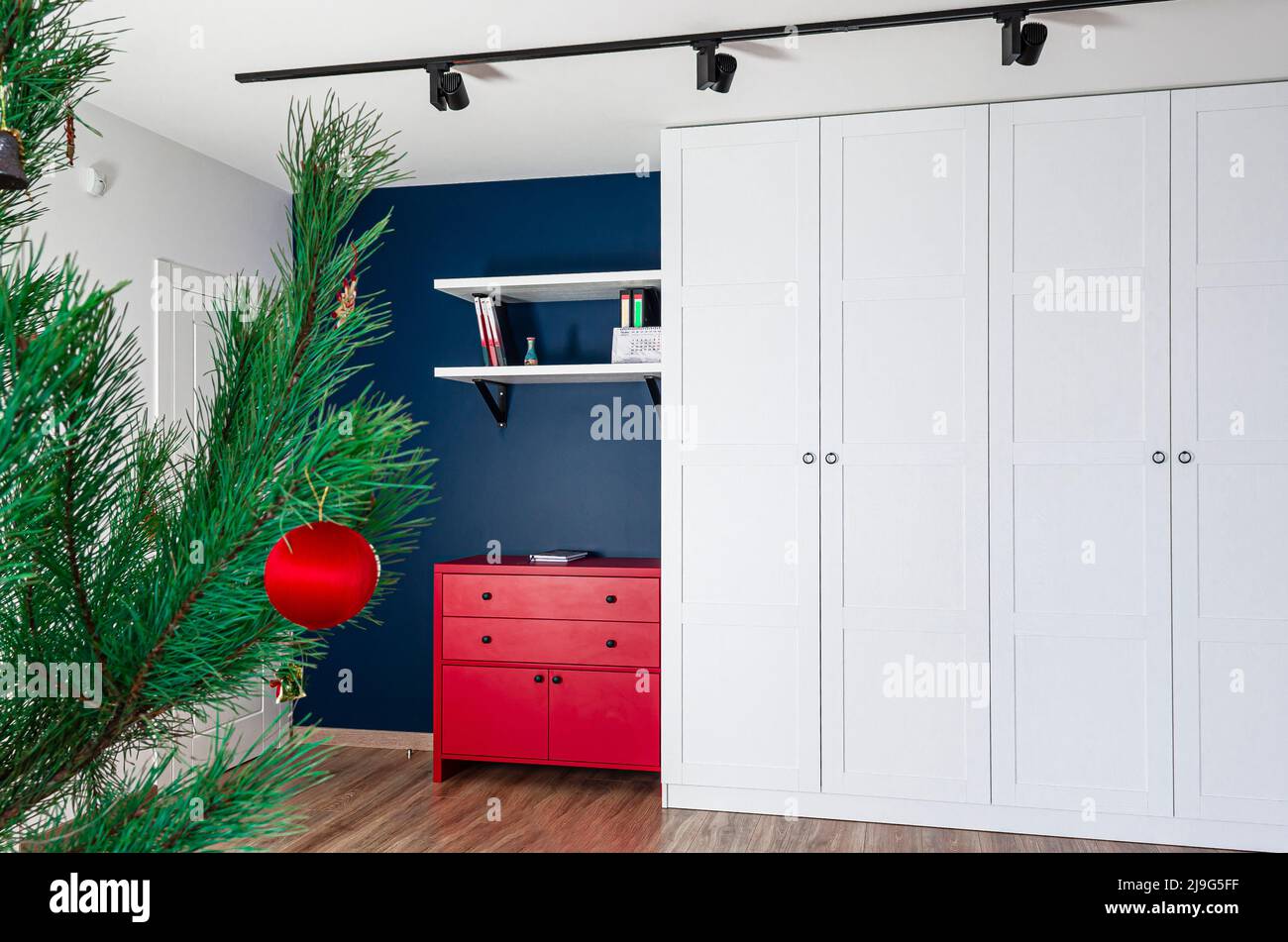 Apartment in Scandinavian style. Scandinavian design. Repair Stock ...