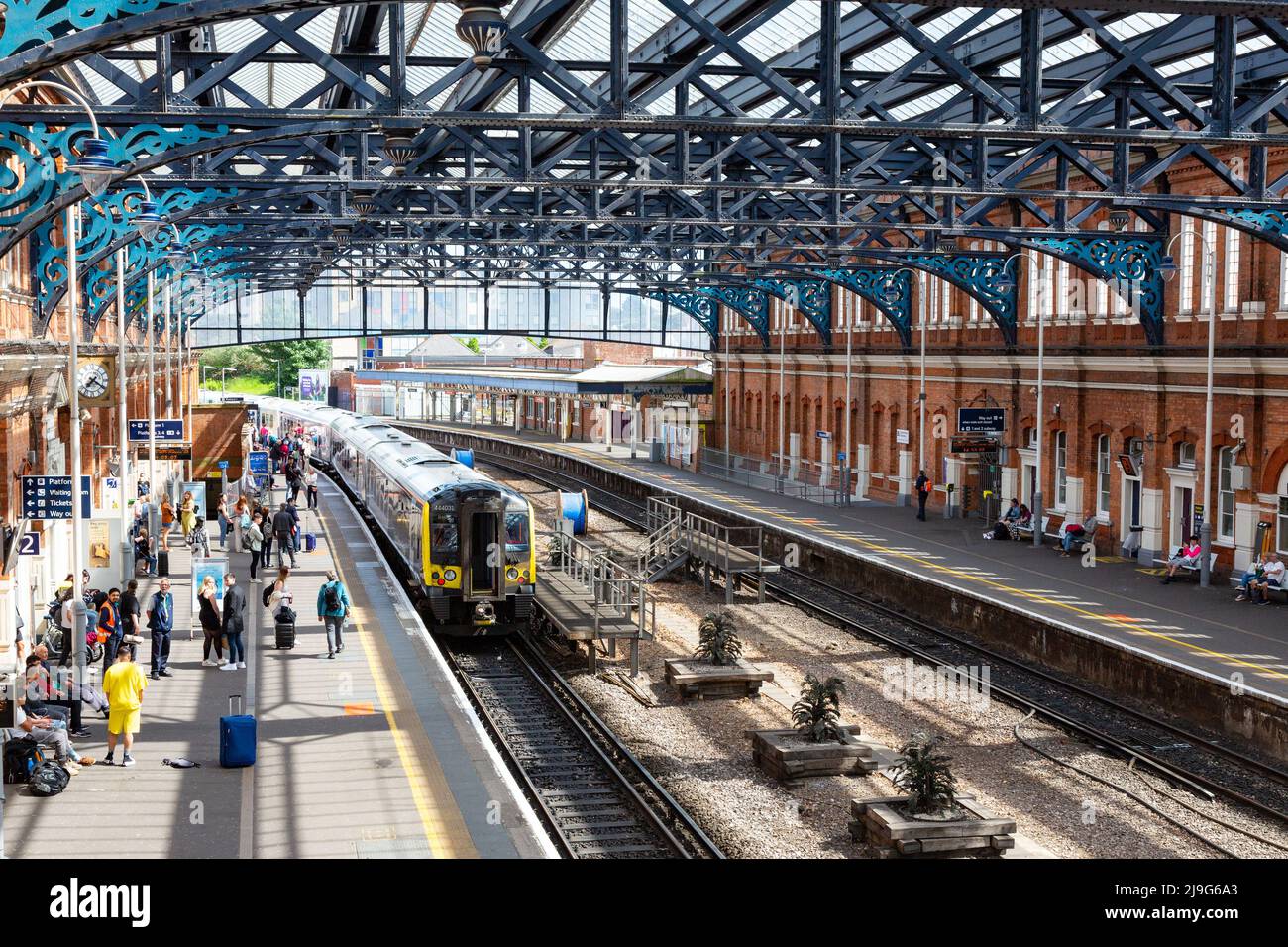 Bournemouth railway station, Dorset, England, United Kingdom Stock