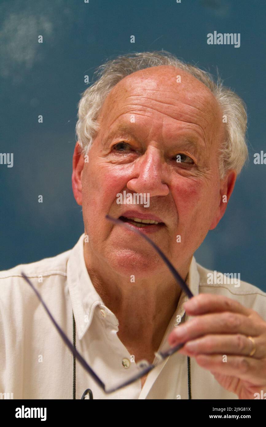 Turin, Italy. 22nd May 2022. Film director Werner Herzog is guest of 2022 Torino Book Fair. Credit: Marco Destefanis/Alamy Live News Stock Photo