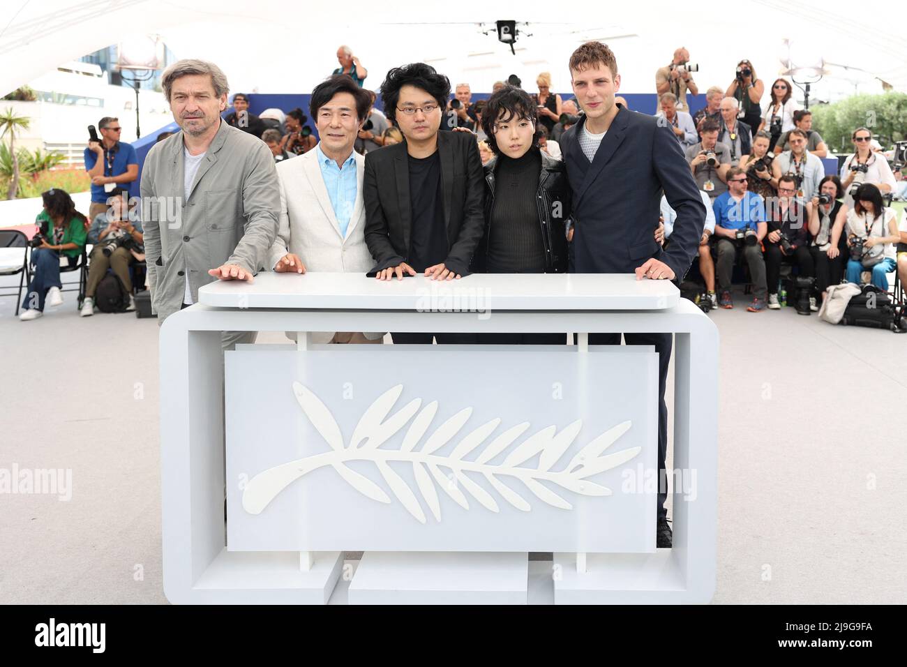 Louis-Do De Lencquesaing, Oh Kwang-Rok, Director Davy Chou, Ji-Min Park ...
