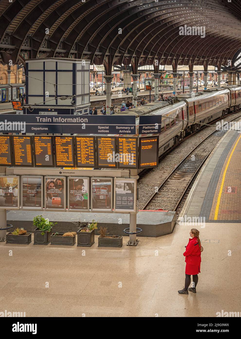 Uk train station passenger notice board hires stock photography and images Alamy