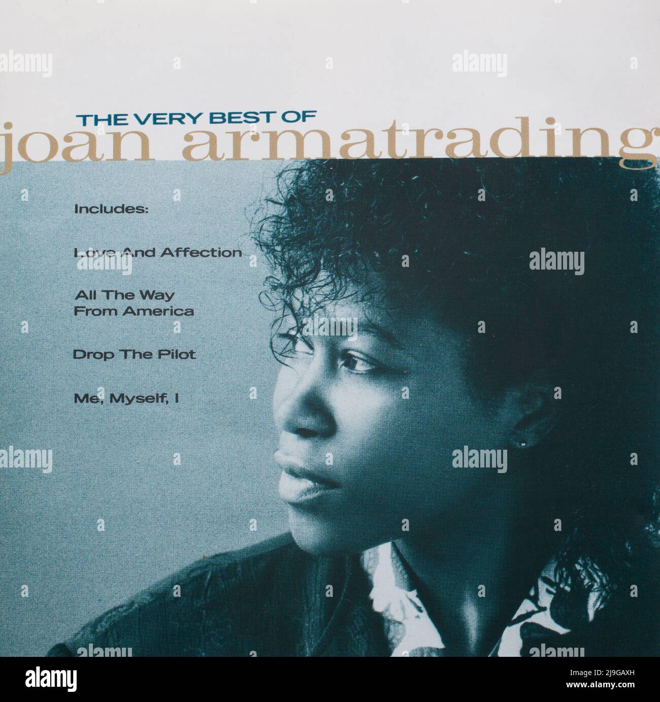 The music CD album, The Very Best of Joan Armatrading Stock Photo Alamy