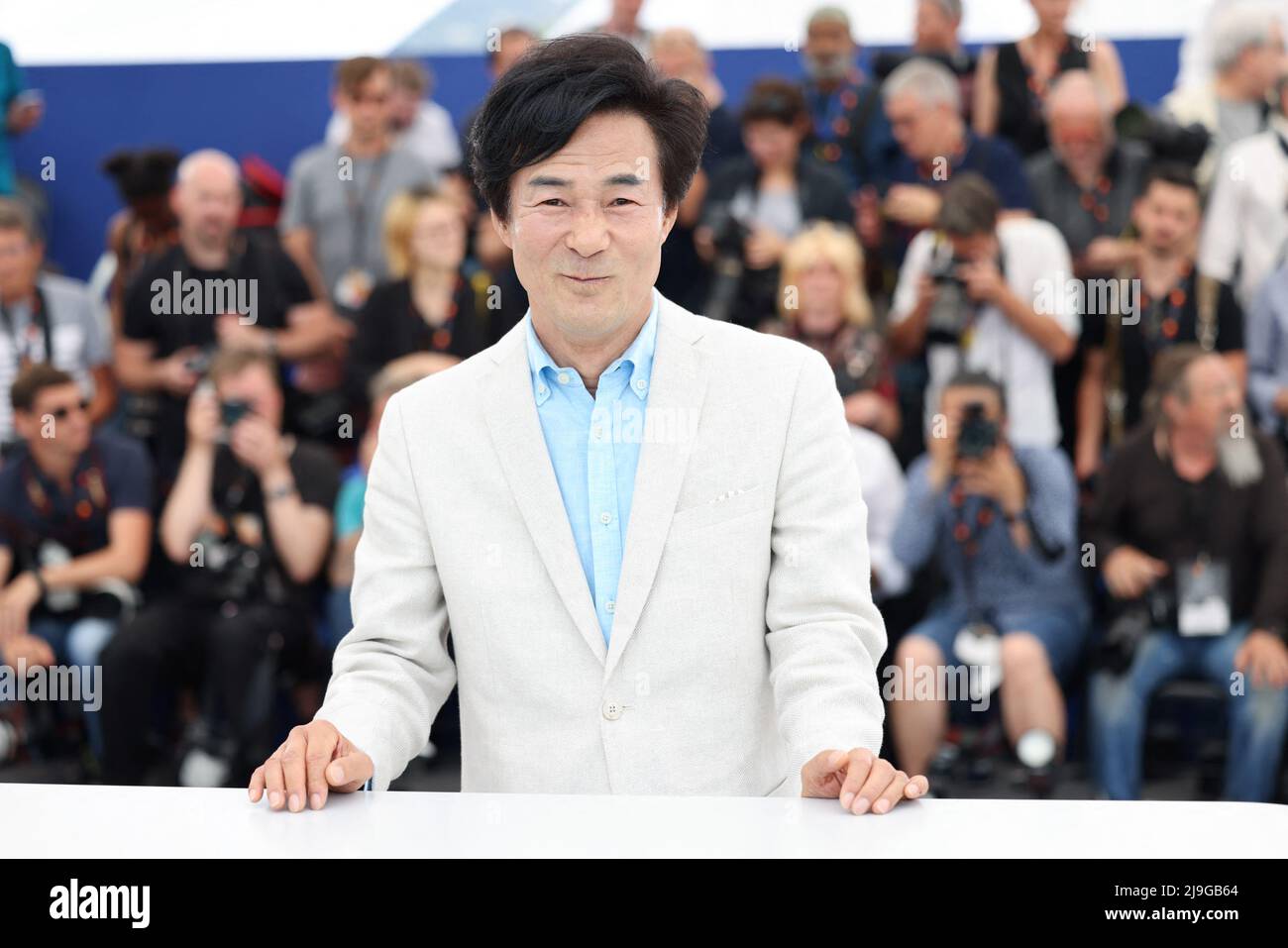 Oh Kwang-rok attending the photocall for 