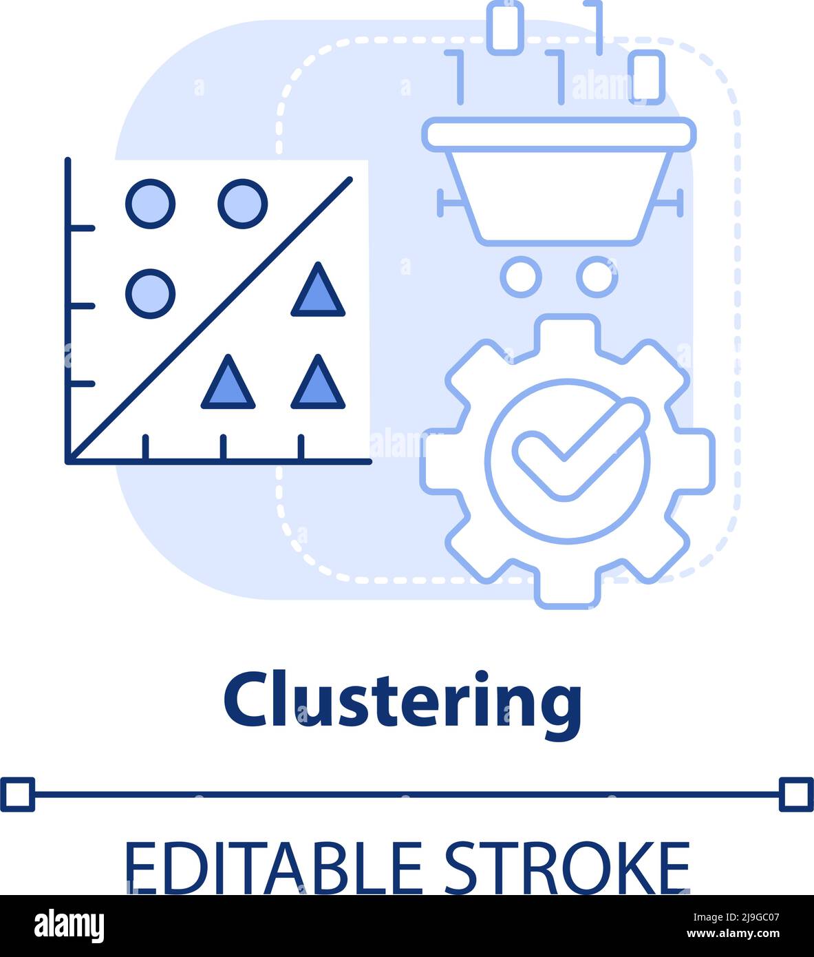 Clustering vector Stock Vector Images - Alamy