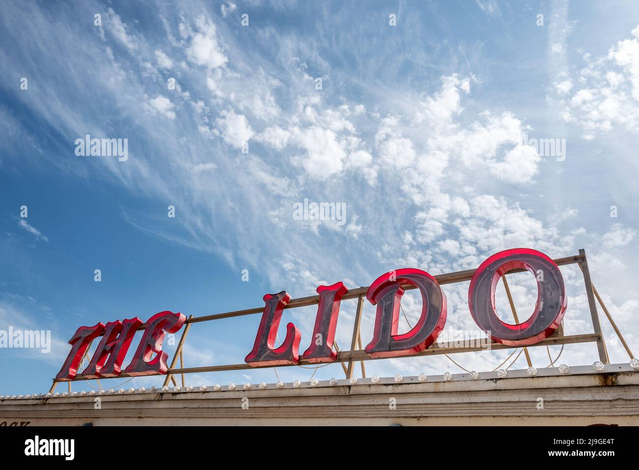Worthing, May 17th 2022 The Lido Stock Photo Alamy