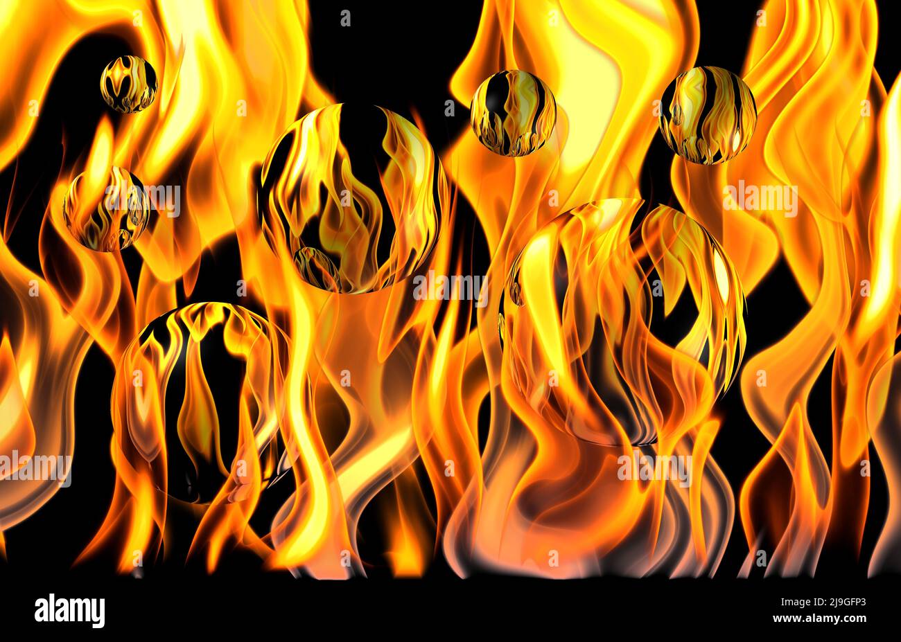 Realistic Fire Flames