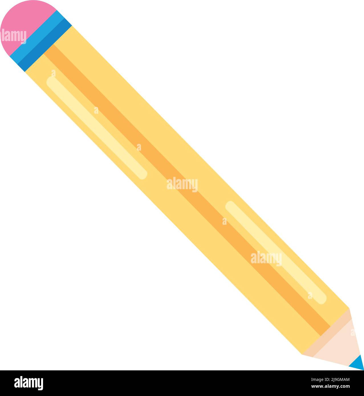 pencil school supply graphite icon Stock Vector Image & Art - Alamy