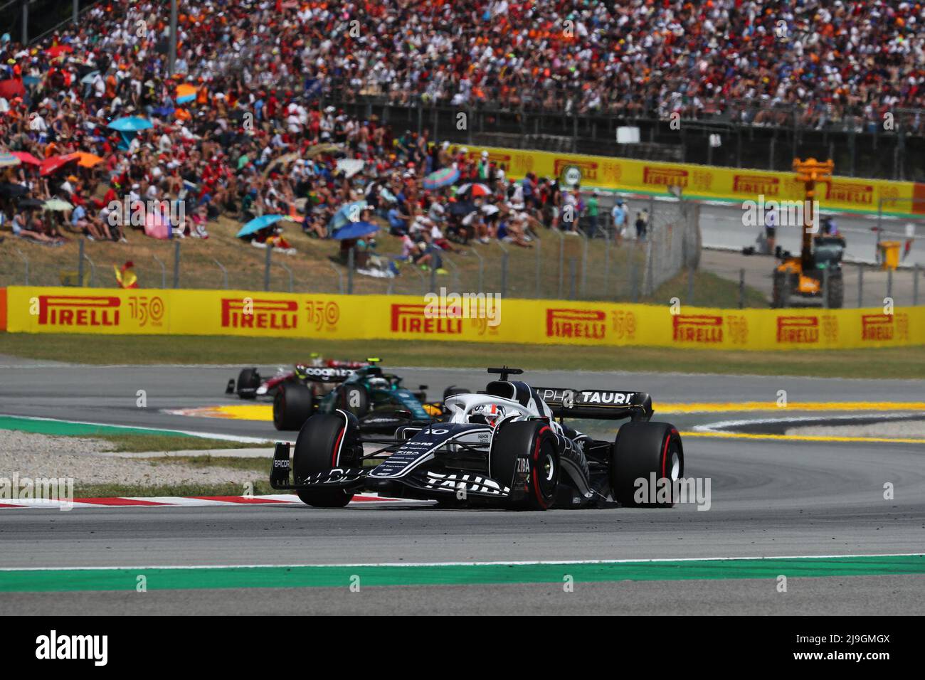 Barcelona, Spain. 22nd May, 2022. Pierre Gasly (FRA) Alpha Tauri AT03