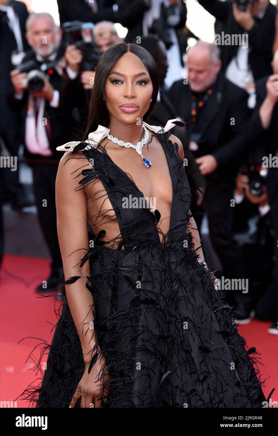 Naomi Campbell attends the Decision To Leave premiere during the 75th