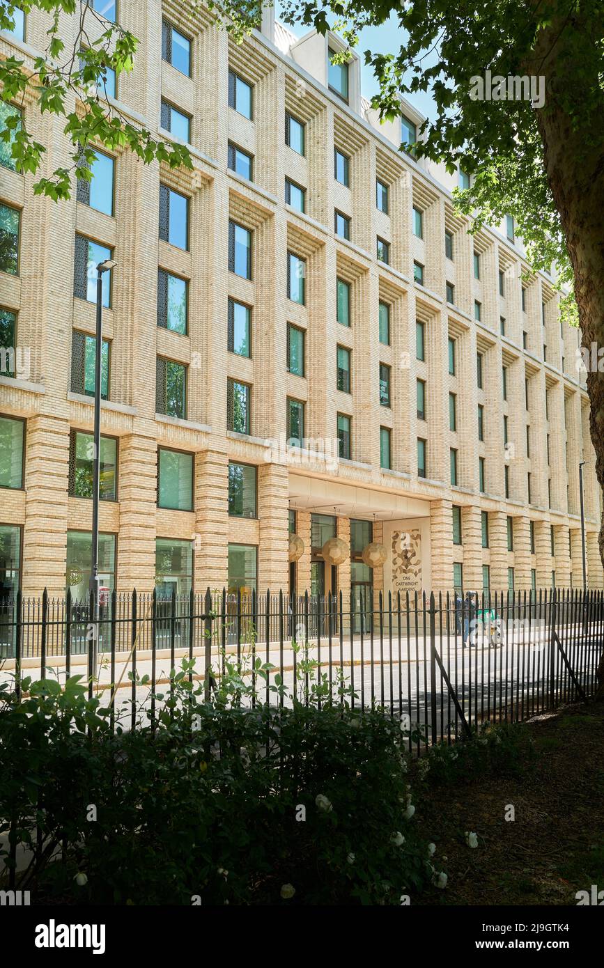 Halls of residence, Cartwright Gardens, university of London, England