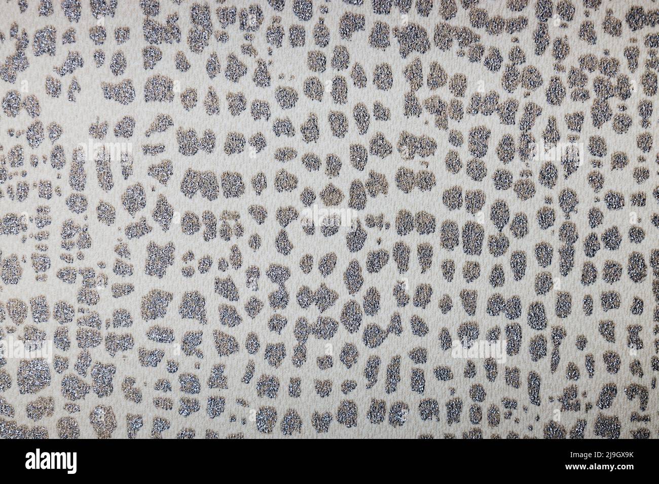 Wall tapestry background texture with repeat canvas ornament Stock Photo