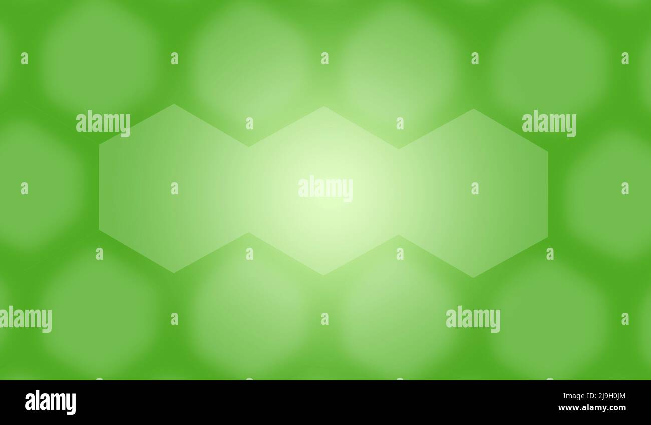 Illustration of Gradient Mint Green 3D Hexagon Shape Pattern for ...