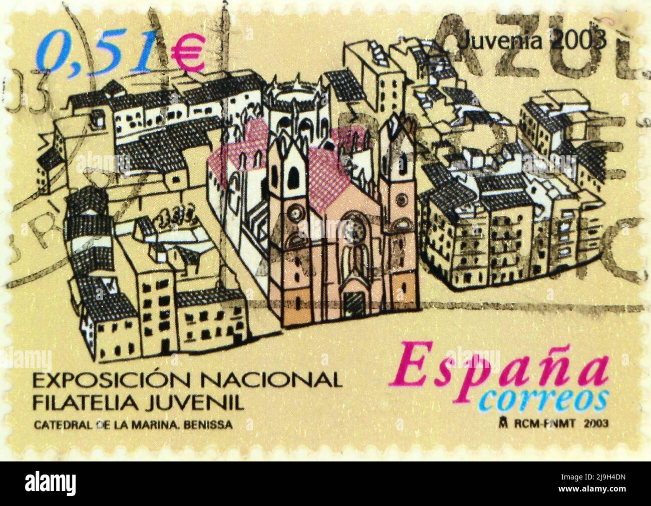 Spanish postage stamp hi res stock photography and images Alamy