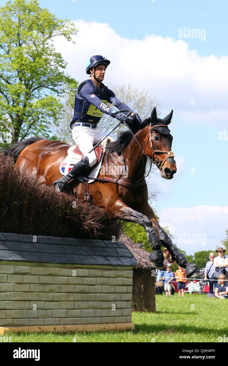 Arthur Duffort Toronto D'Aurois Cross Country at Badminton Horse