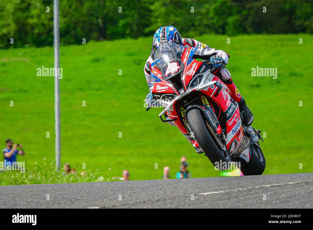 Iain Hutchinson, NW200 2022 Stock Photo